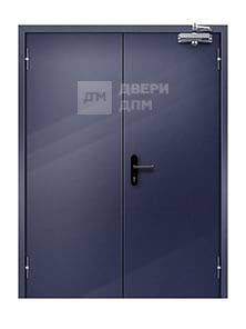 Противопожарная дверь глухая ДПМ-02 3-го типа двупольная шумоизоляционная