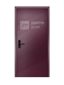Противопожарная дверь глухая ДПМ-01 1-го типа однопольная со скрытыми петлями